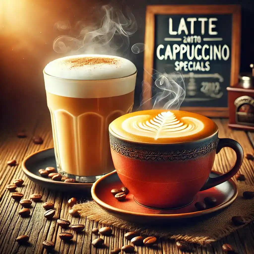 diferencia entre latte y capuchino