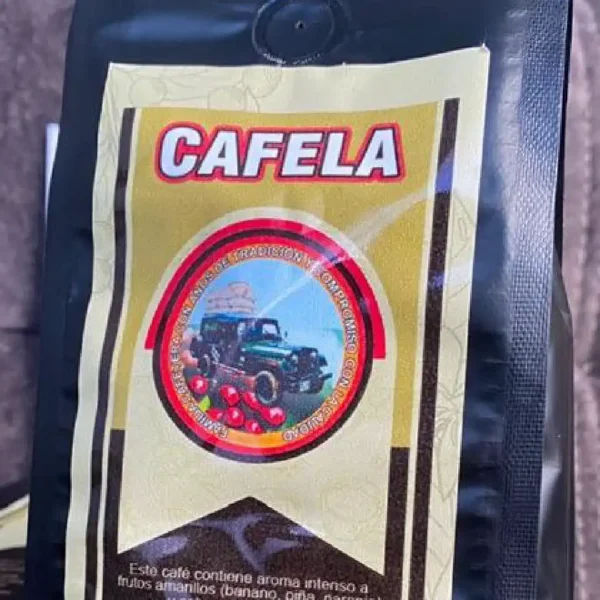 Café de origen Colombia Cafela, variedad Castilla molido de tostión media (500 gr)