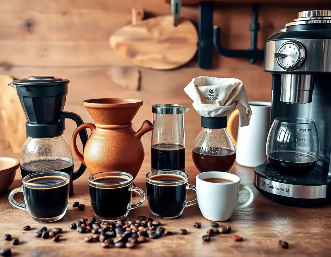 formas de preparar cafe