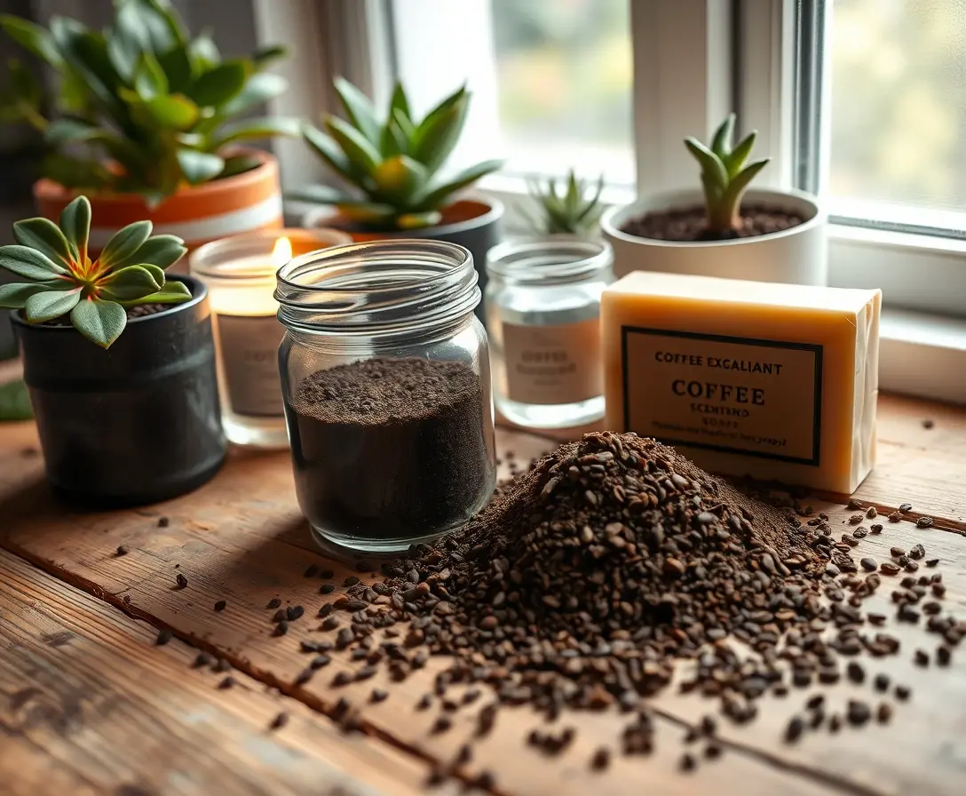 desechos de cafe