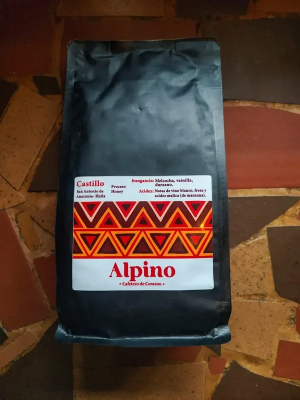 Cafés especial Alpino, variedad Castillo tostado (250 gr)
