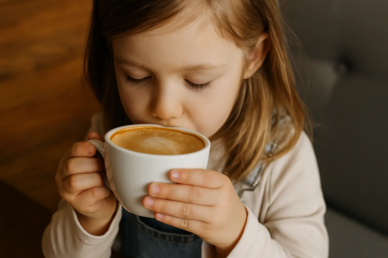 cafe para los niños