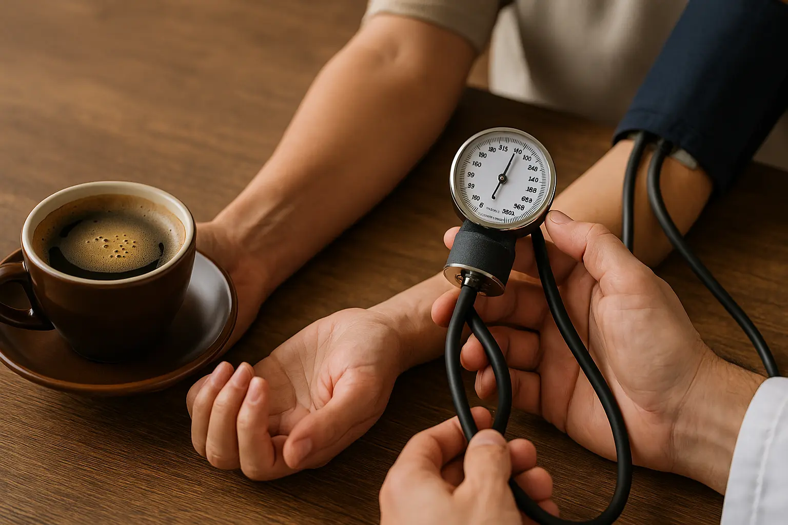 el cafe sube la presion