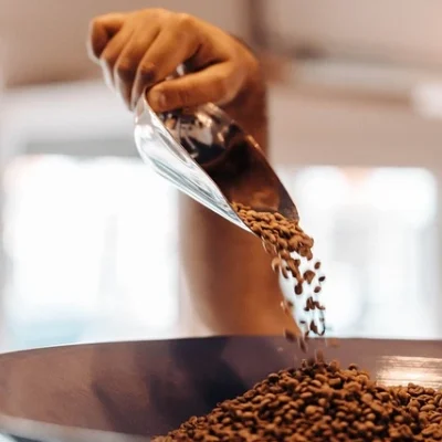 Granos de Café Juntos
